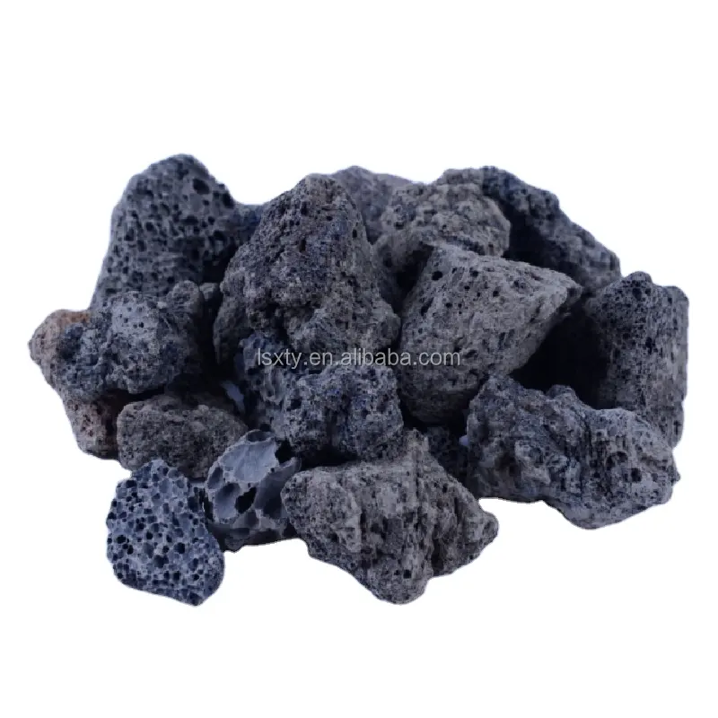 Low price wholesale volcanic stone particles for soilless cultivation volcanic rock for water treatment and filtration
