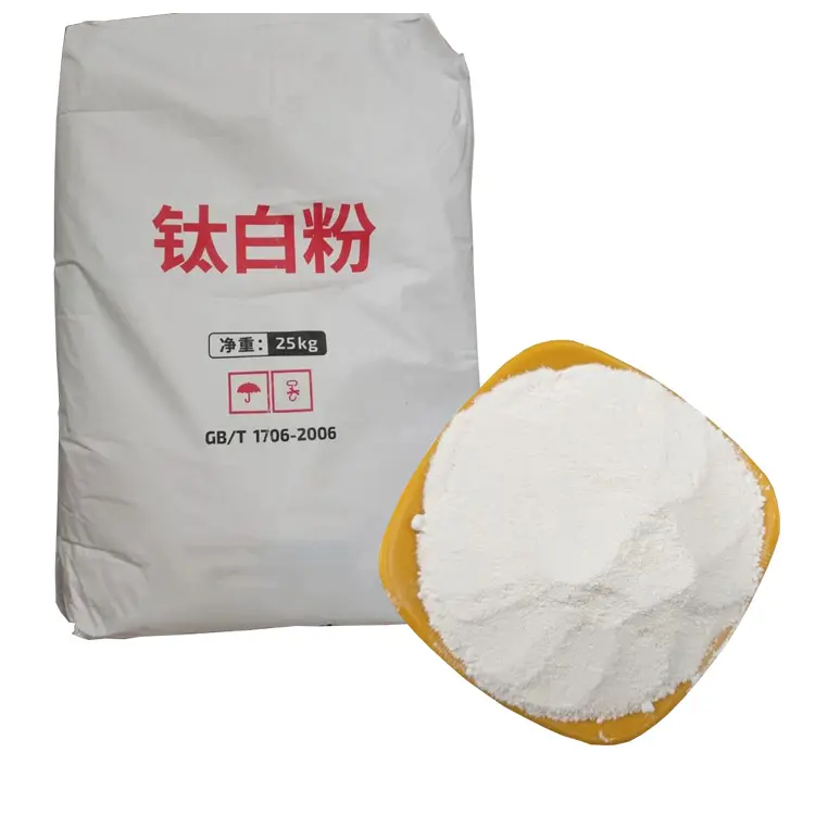 Rutile Titanium Dioxide TiO2 White Pigment for Paint Dyes Plastics Rubber Cosmetics