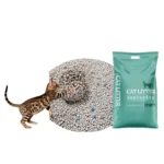 Wholesale Low Dust Cat Litter Bentonite Clay Lemon Flavor Mixed Pet Litter 10kg for Cat General Purpose